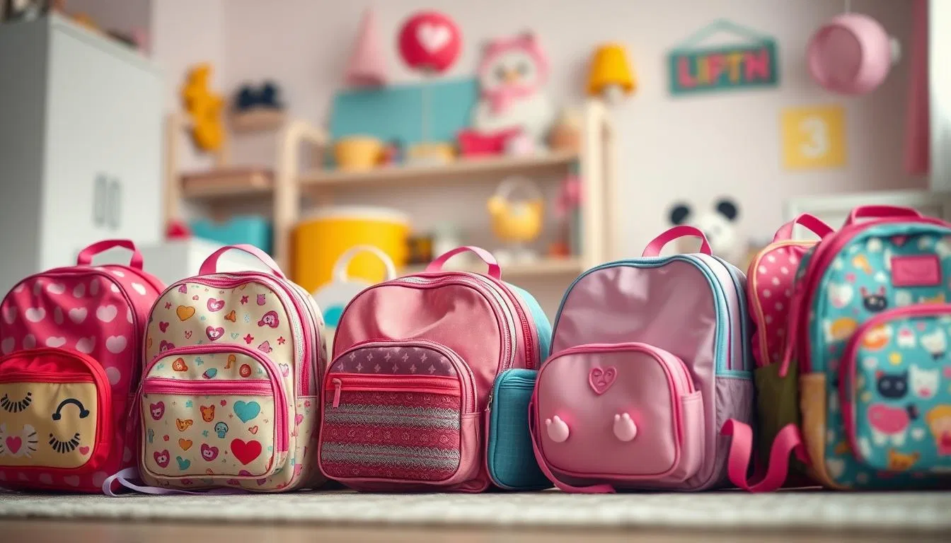  Kindergarten Rucksack für Mädchen - Süße Modelle 2025 Illustration 
